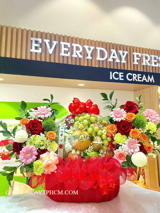 Giỏ trái cây 1tr6 TPHCM MS1010