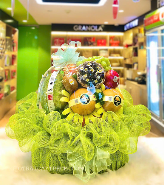 Giỏ trái cây 1tr5 TPHCM Ms1035