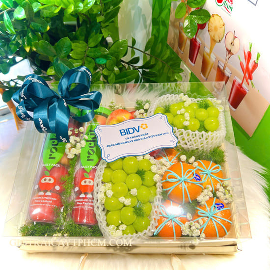 Giỏ trái cây 1tr5 TPHCM Ms1015