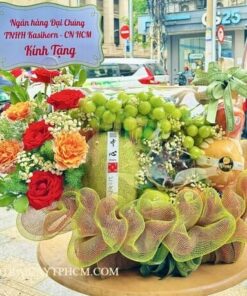 Giỏ trái cây nhập khẩu 3 triệu TPHCM Size Lớn Ms116