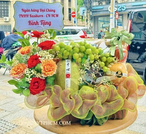 3000 (2)Giỏ trái cây nhập khẩu 3 triệu TPHCM Size Lớn Ms116