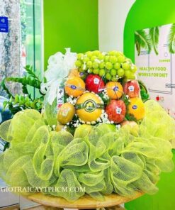 Giỏ trái cây 3 Triệu TPHCM size Lớn Siêu Vip MS119