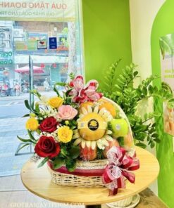 Giỏ trái cây 600k TPHCM Ms5042